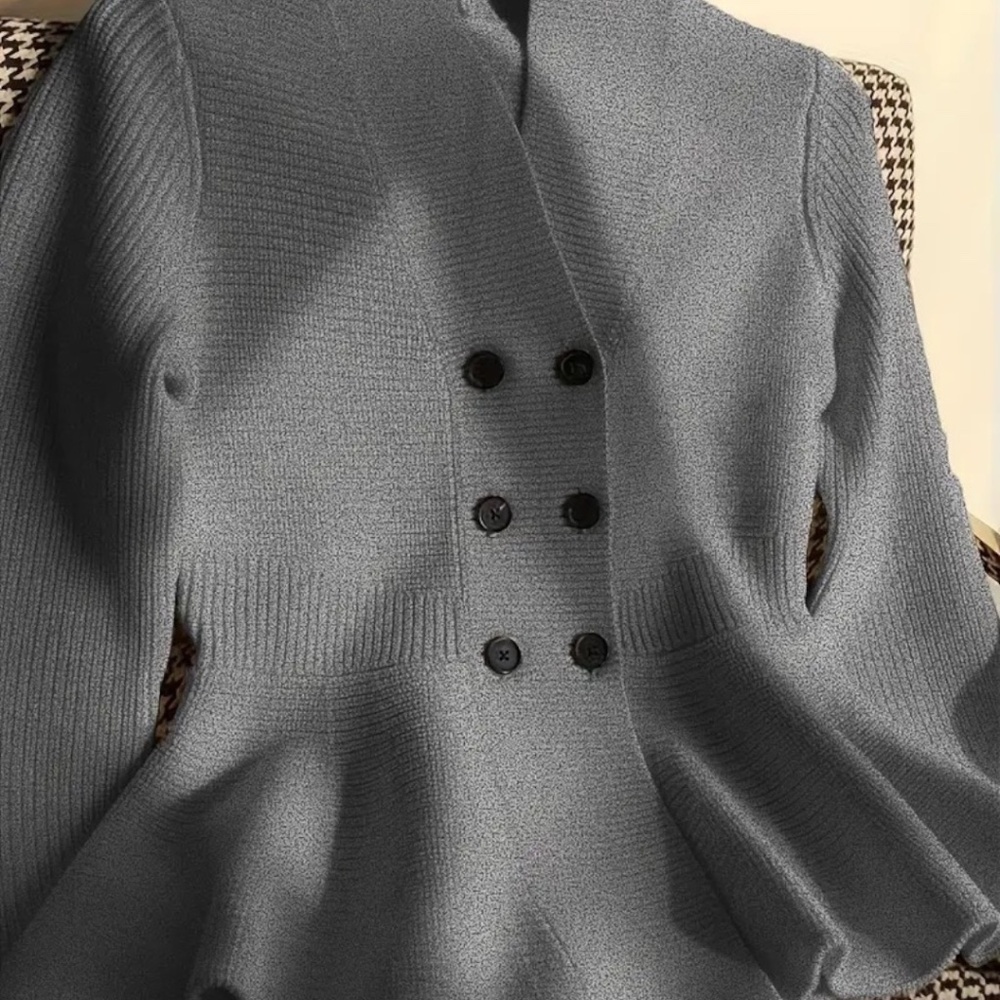 Stunning Cardigan V-Neck Plus Size